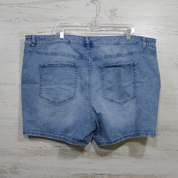 Venezia Denim Stretch Shorts Women's Size 24 - Picture 4 of 4